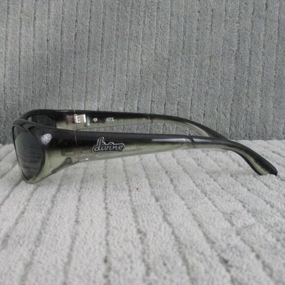 New Divine Eyewear Nyx Black To Clear Fade/Smoke Sunglasses Women's NWT - Picture 3 of 8